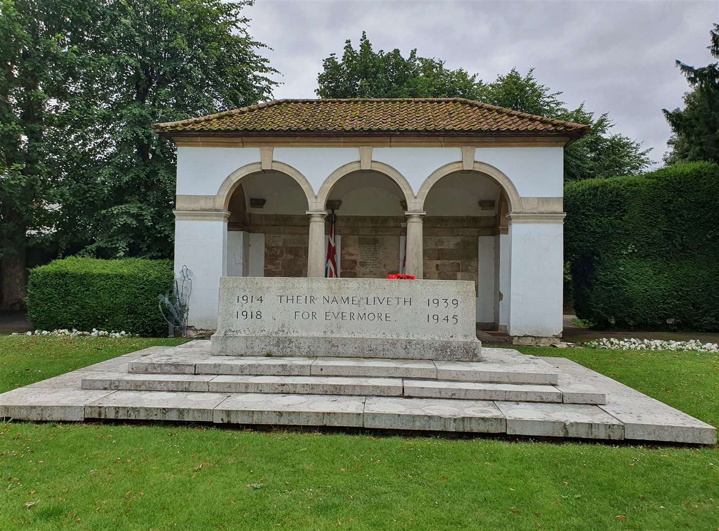 The war memorial in Ayscoughfee Hall and Gardens. PHOTO: Jenny Beake