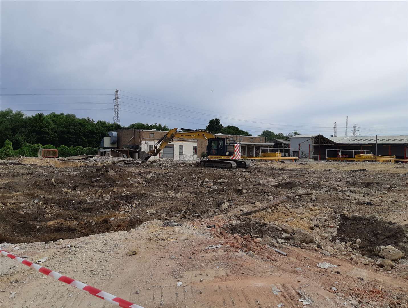 St Martin’s Park has plenty of rubble