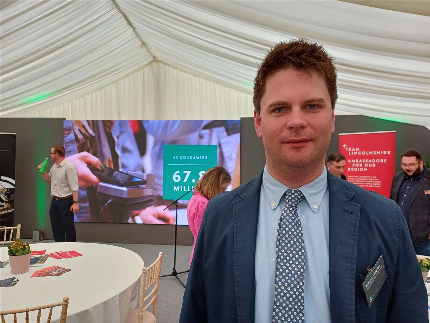 Richard Meredith from Dyson Farms. Photo: Daniel Jaines