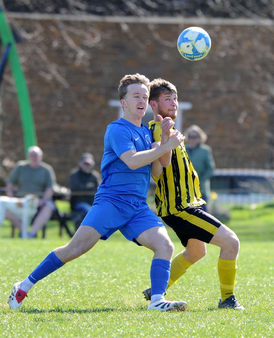 Uppingham Town v Crowland Town, Peterborough & District League Premier Division, 5 April 2025. Photo: Chris Lowndes