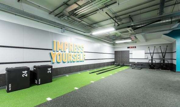 The Stamford gym will have a functional space, like this one at another PureGym club. Photo: James McCauley