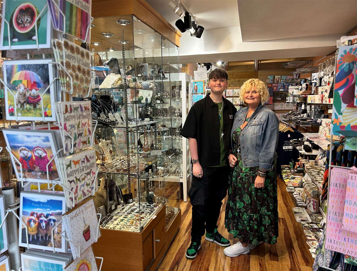 Owner of Love It Amanda Oscroft with son Rory