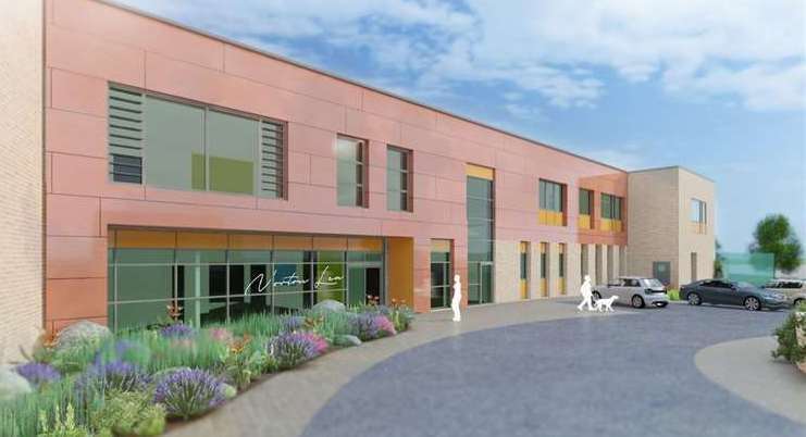 An artist's impression of how the unit will look