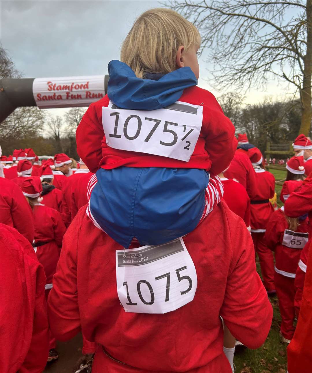 The run is a big hit with all ages - and under fives can come along for free