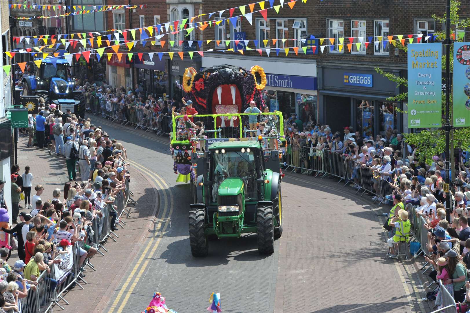 The iconic Eye of the Tiger float, submitted by Bakkavor, PHOTO: CHRIS LOWNDES