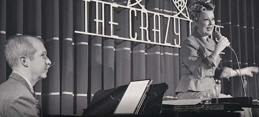 Cabaret artist Lili Redman and pianist Tom Carradine