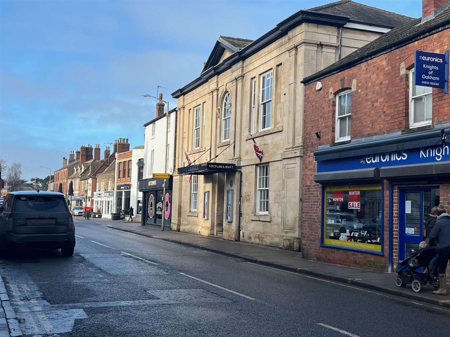 Oakham town centre