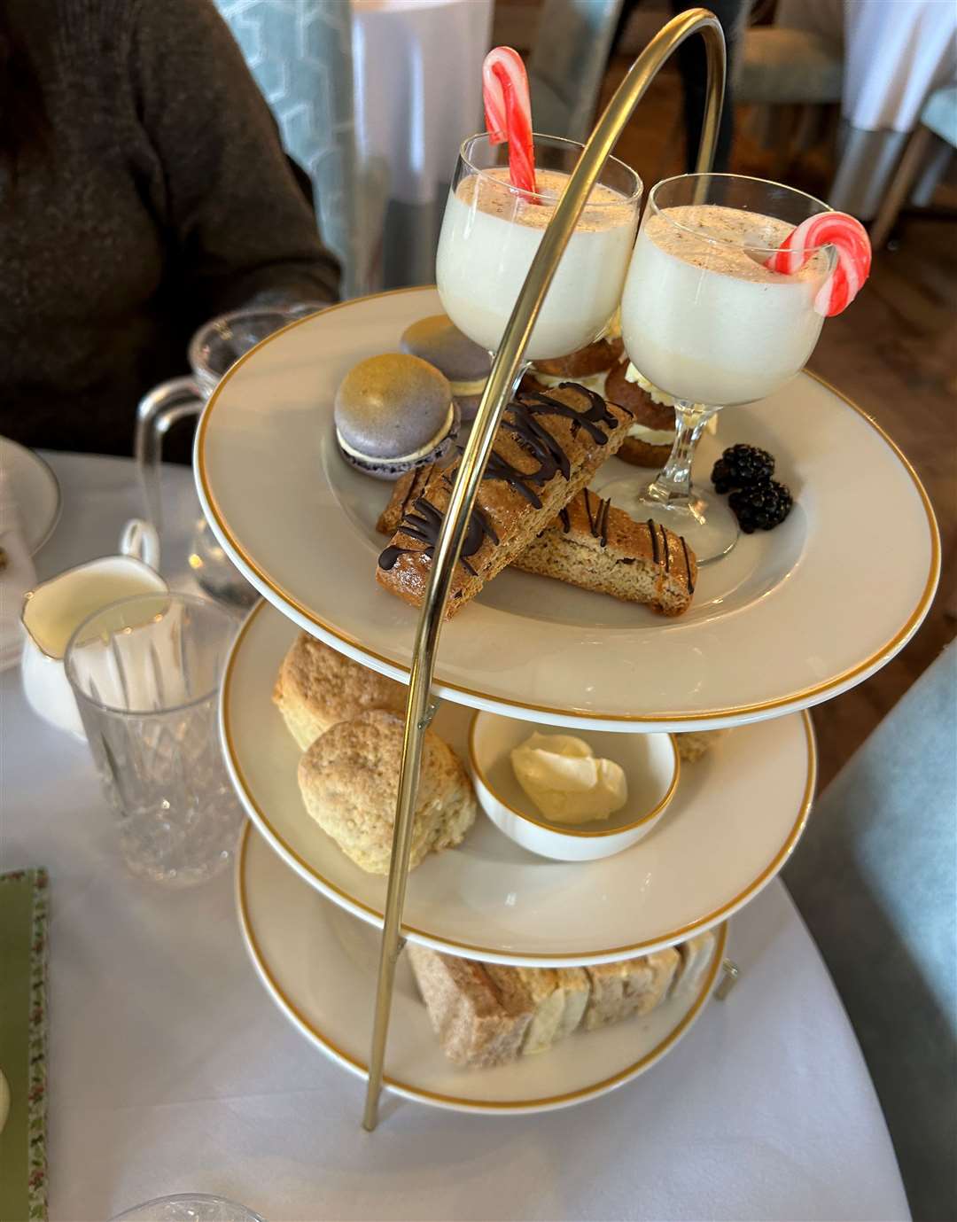 A festive afternoon tea at Belvoir Castle