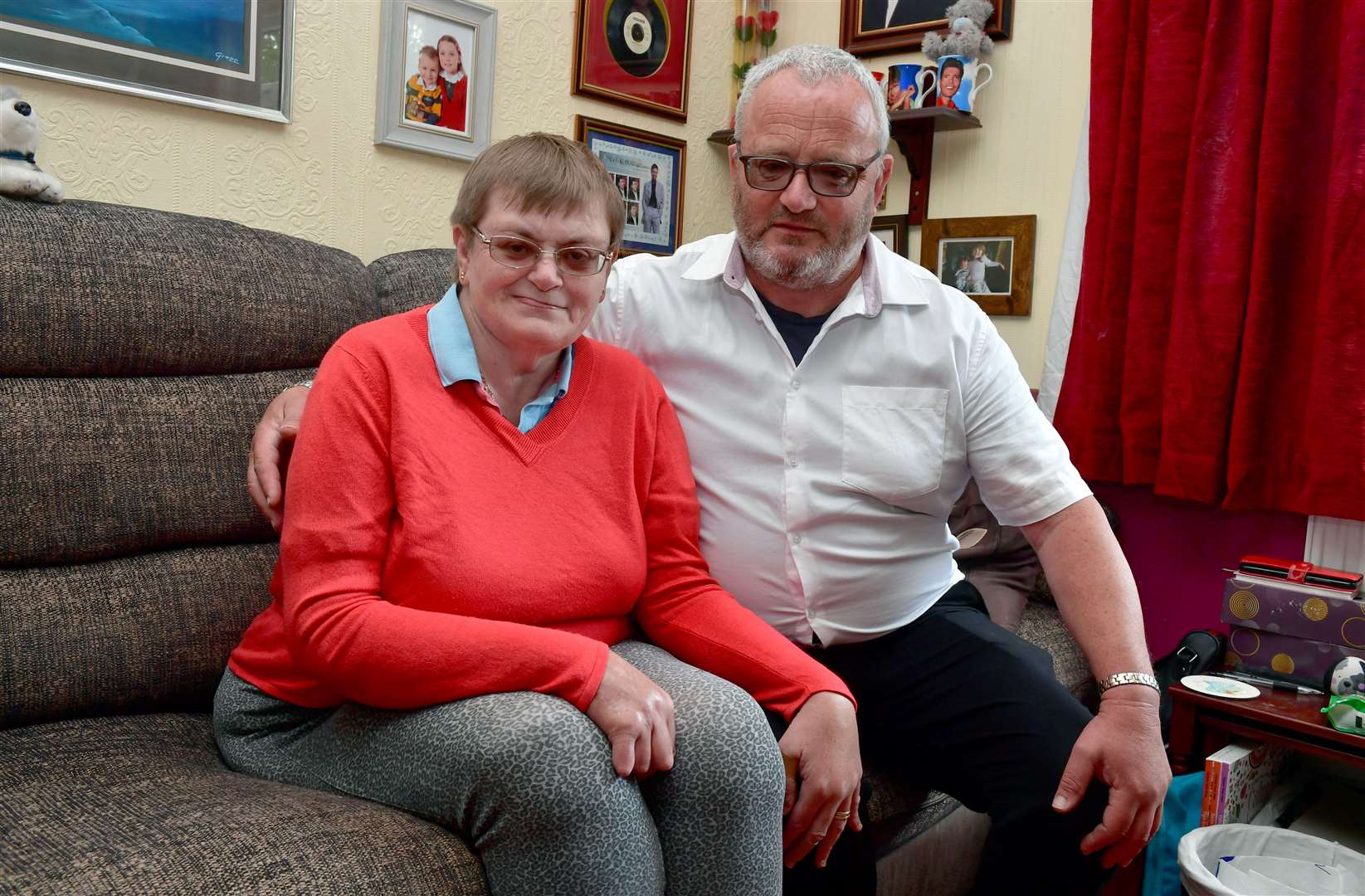 Jayne and Tim Gosbee. Photo: David Dawson