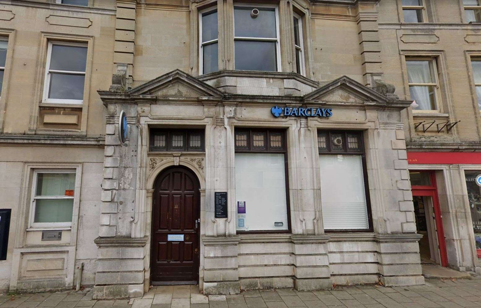 Barclays Bank in Oakham High Street. Photo: Google