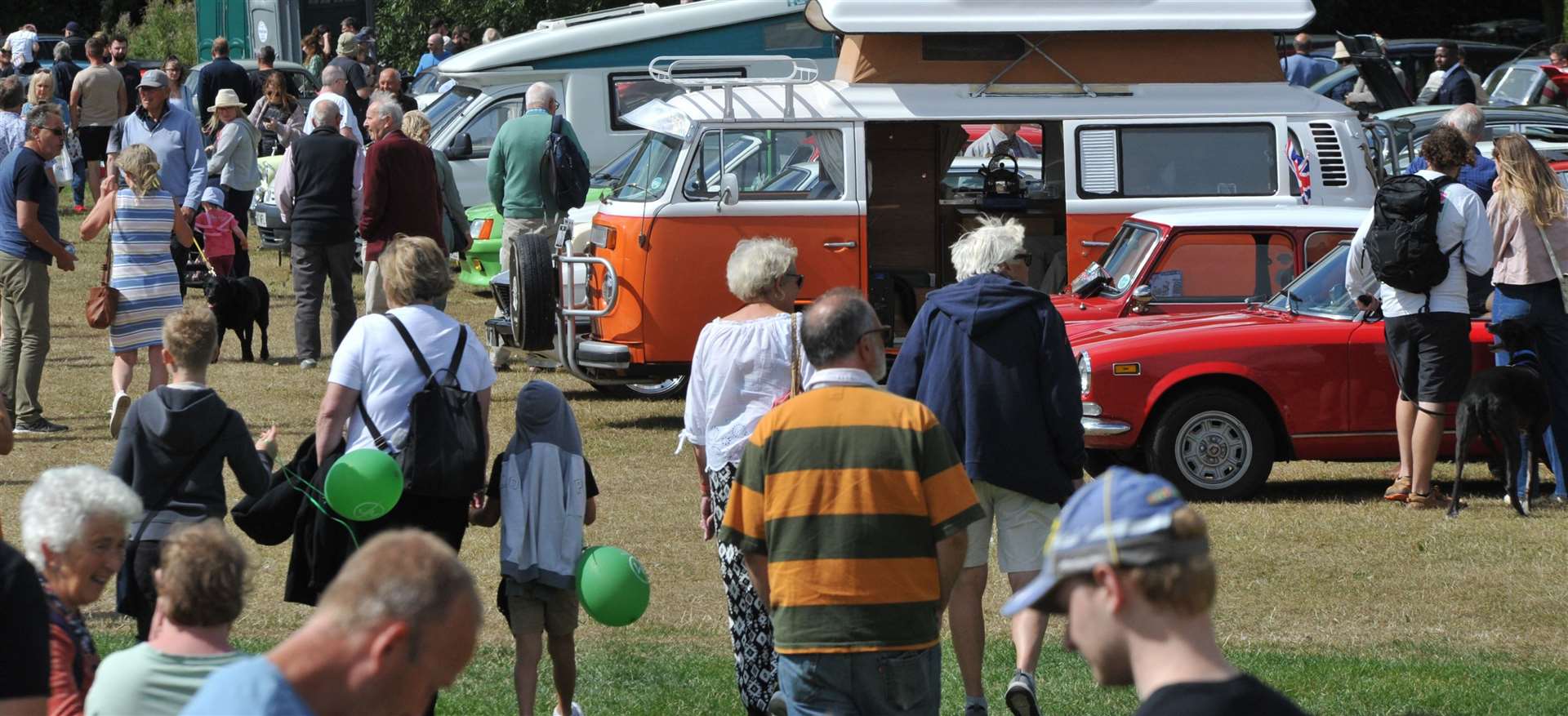 All types of vehicles were on display. Photo: Chris Lowndes