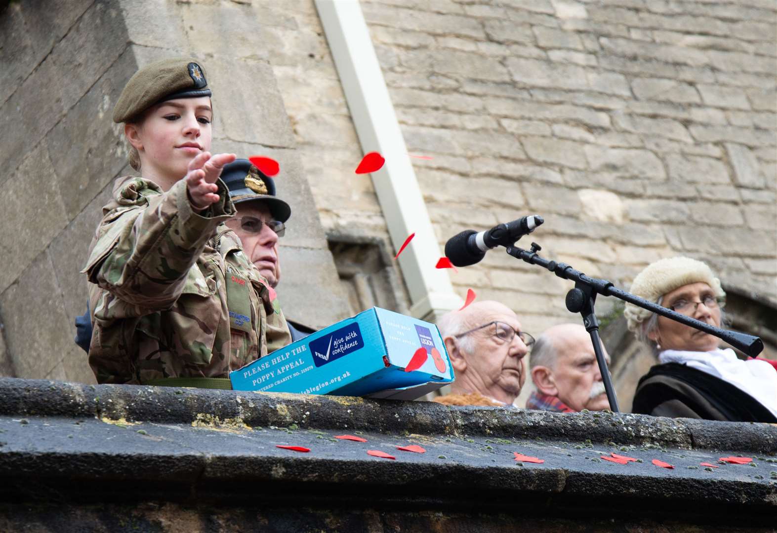 Stamford Remembrance Day parade in Broad Street attracts veterans