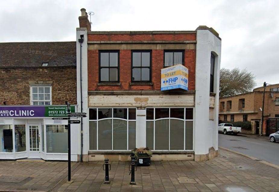 A new 'bank hub' is opening at the former Lloyds Bank in High Street, Oakham. Photo: Google