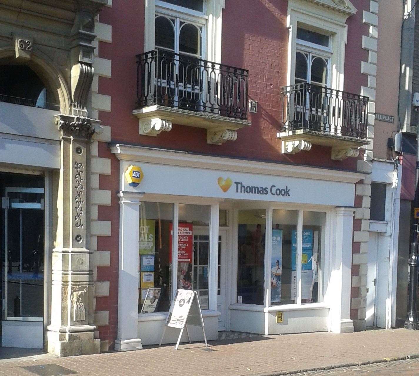 Thomas Cook in Market Place, Spalding. (17279019)