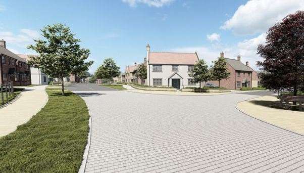 There will be up to 480 homes in Manthorpe Close. Photo Allison HomesImages are depicted for illustrative purposes only