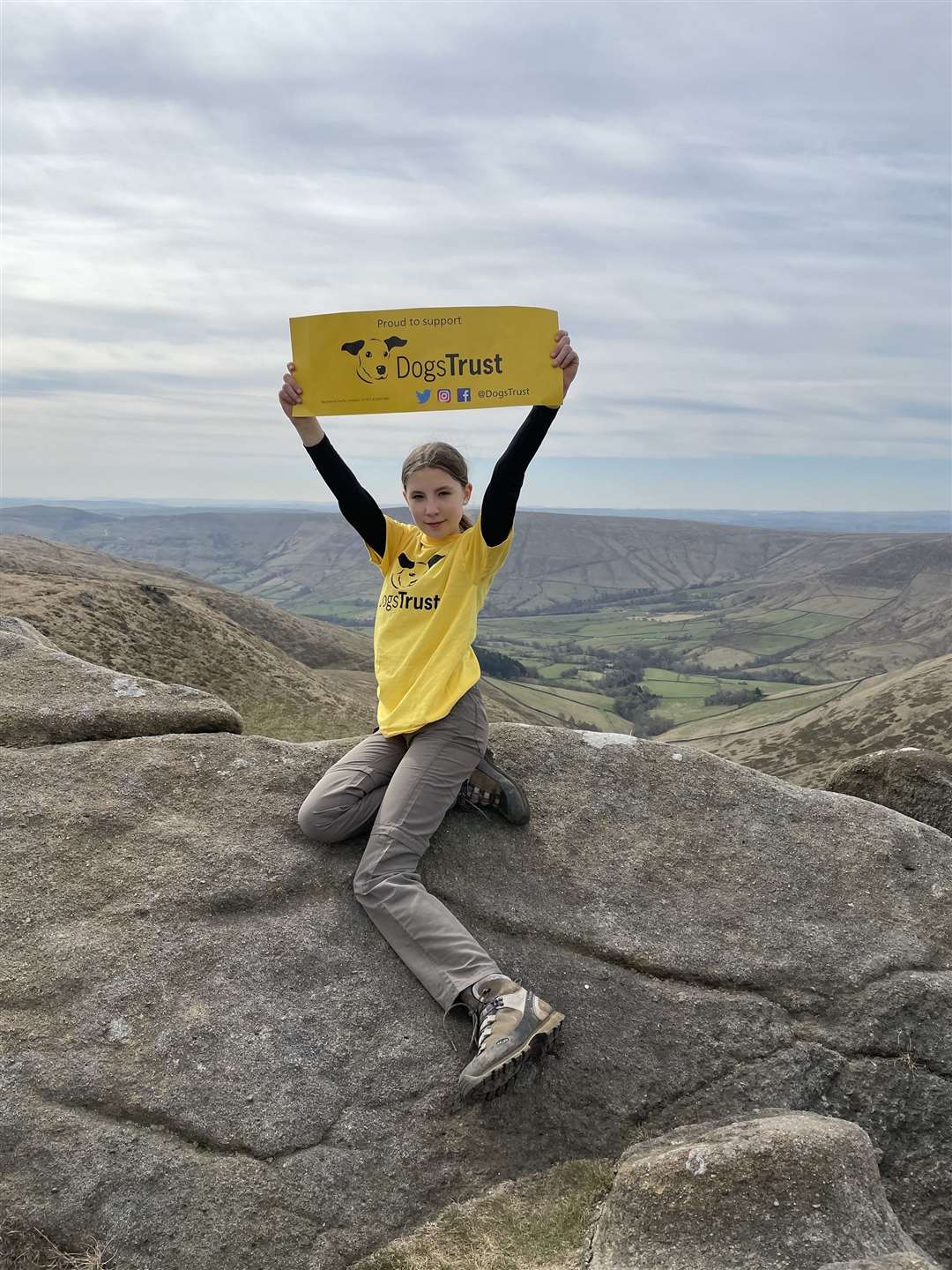 Leah-Mai Rimmington is training for her trek. (47131045)