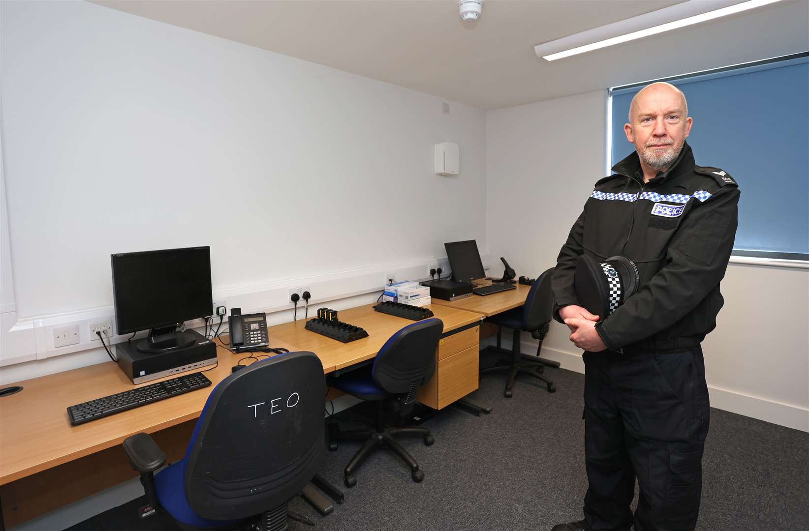 The re-opening of the Holbeach police station. Holbeach, Lincs, UK, on April 29, 2022 (56373620)