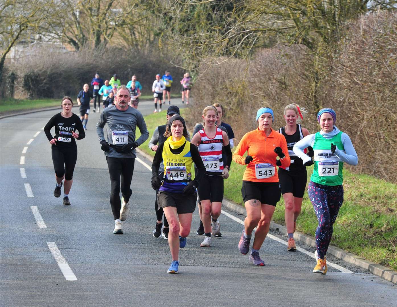 The run is known for its tough 'undulations'