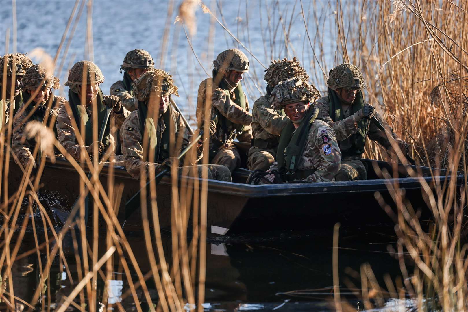 River crossing drills