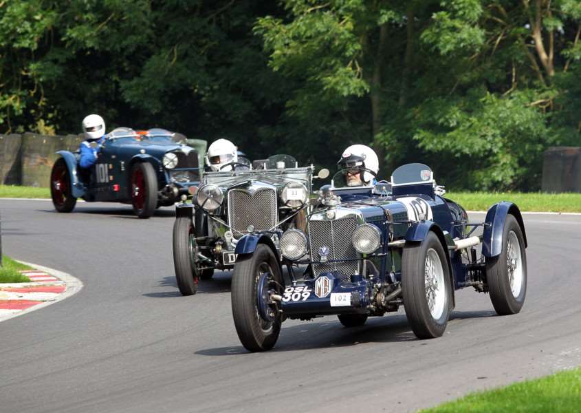 Nostalgia is the name of the game at Cadwell Park's Vintage Festival. Photo: Dennis Rushton