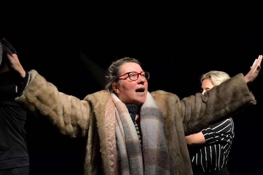 Colleen Brennan in full voice as 'Oda Mae Brown'