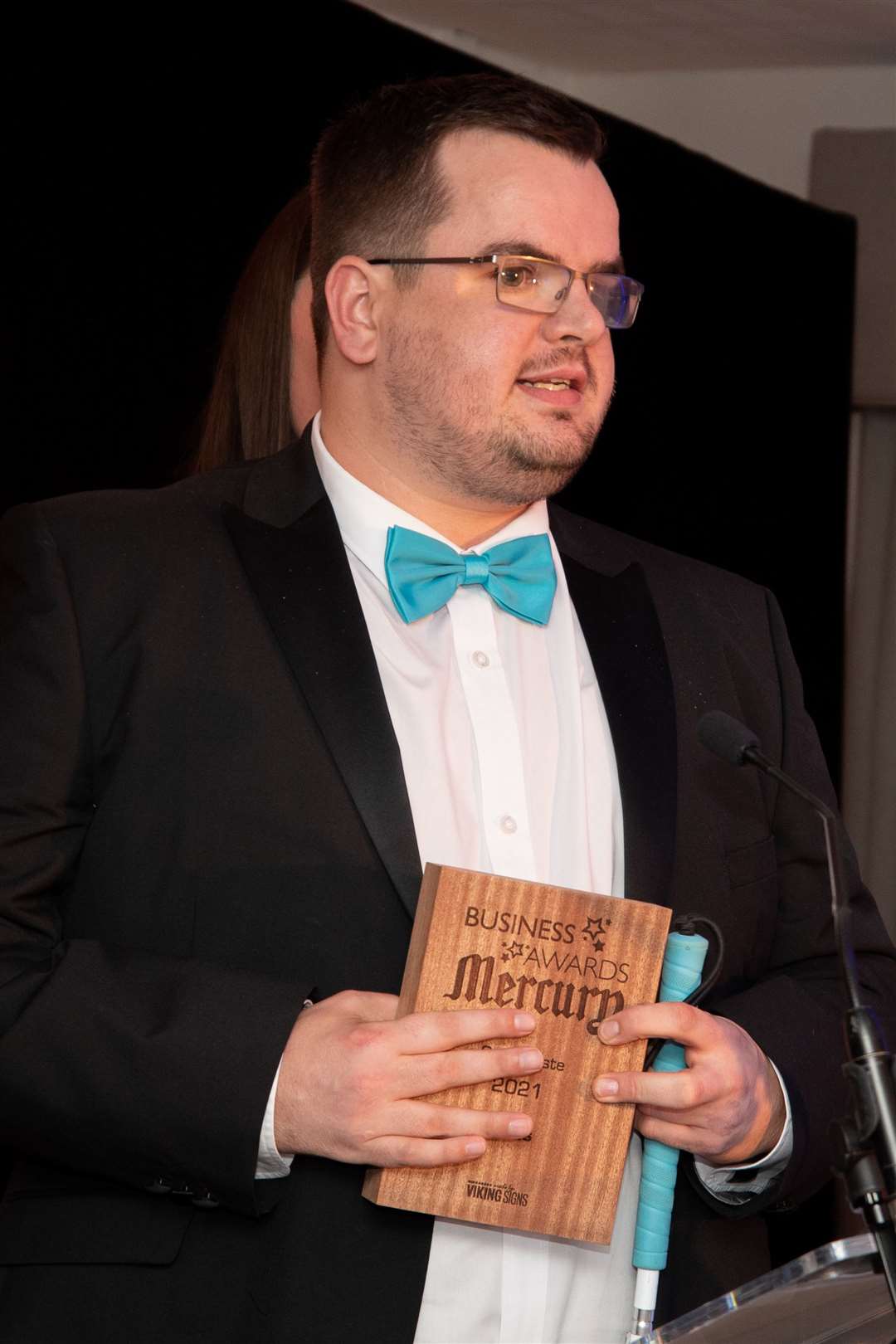 Jonathan Spencer's idea was inspired by his own sight loss