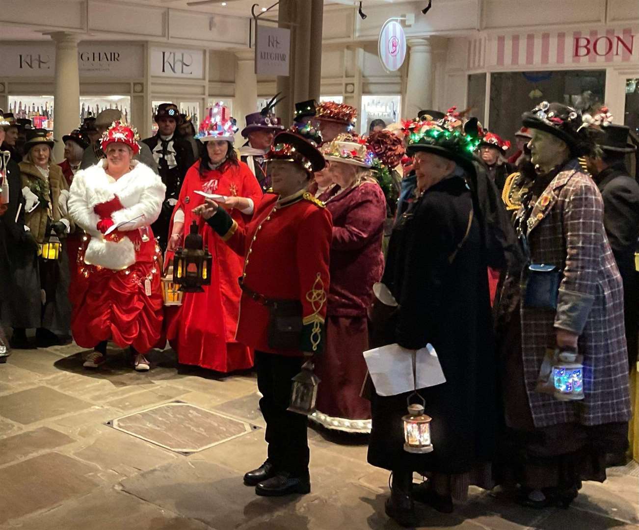 Entertainment was held in the George Shopping Centre. Photo: Ian Selby