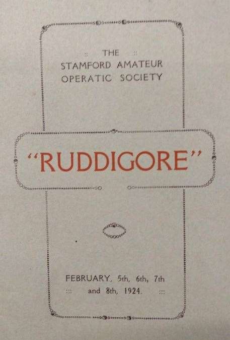 Gilbert and Sullivan's comic opera was first performed in Stamford exactly 100 years ago