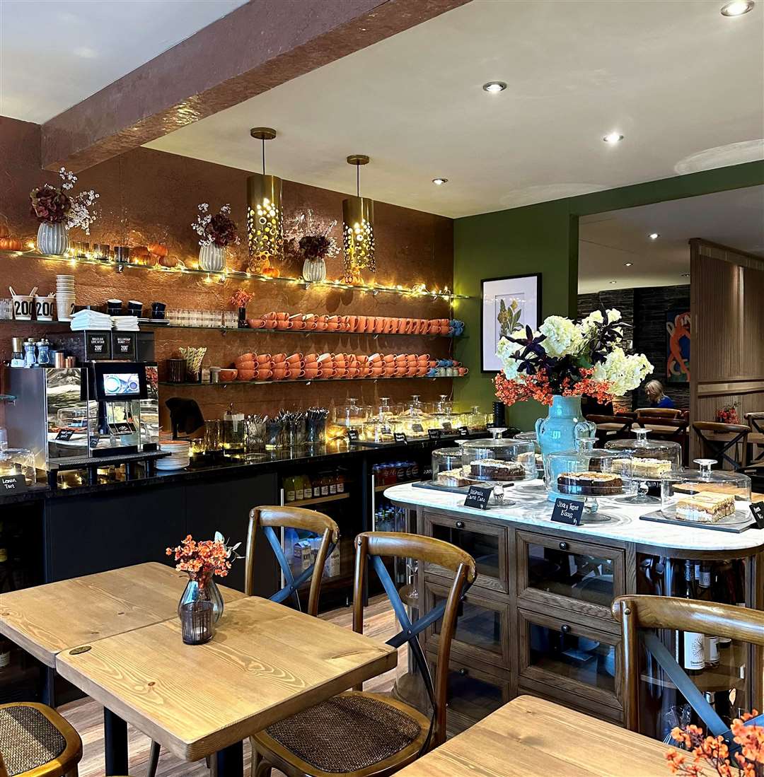 The coffee shop and dining area have proven popular with customers.