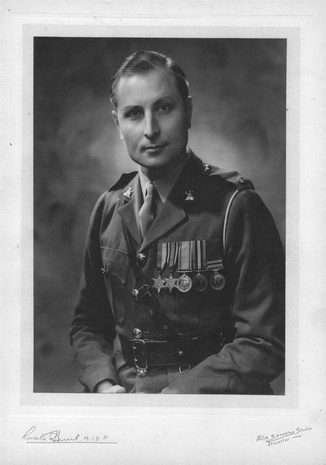 Ruggles Fisher during his time in the Army