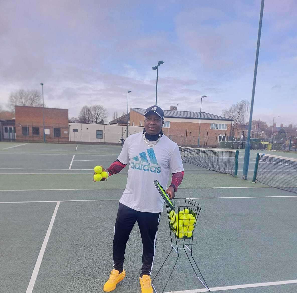 Head coach Enoch Annam, Spalding Tennis Club. PHOTO: SUBMITTED