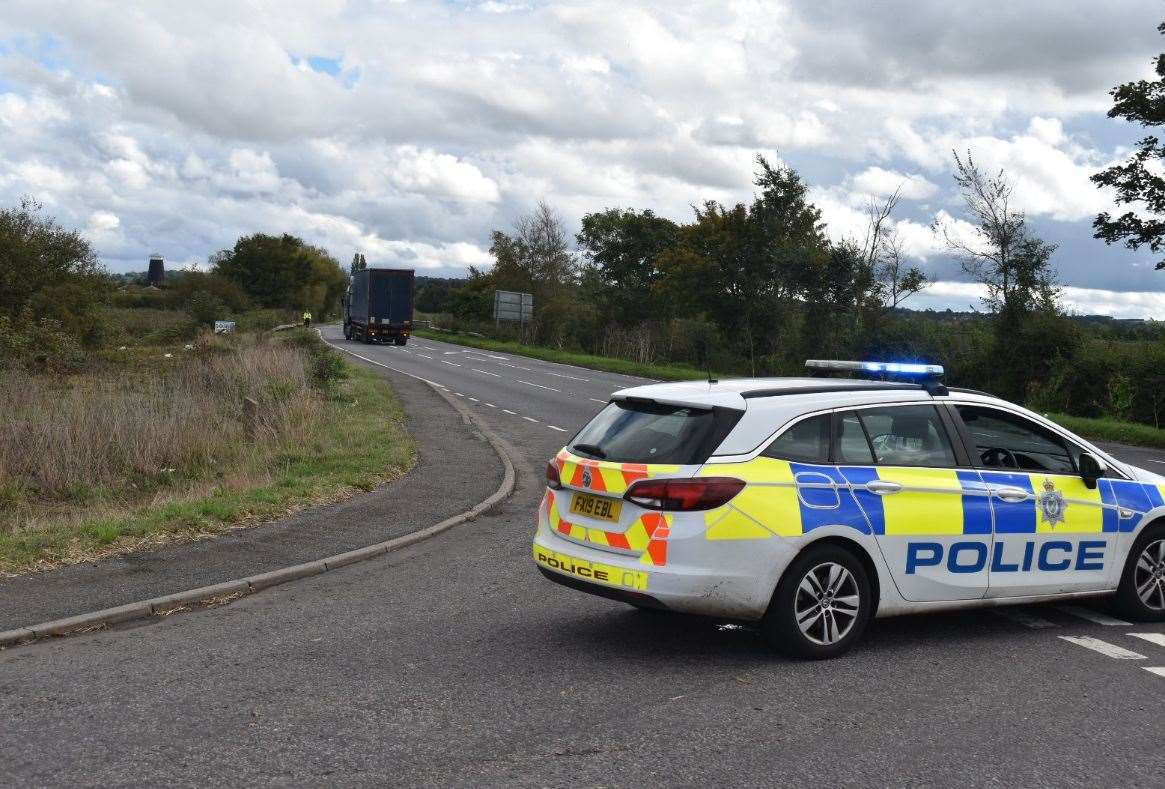 Lincolnshire Police is at the scene of the accident. Photo: RSM Photography