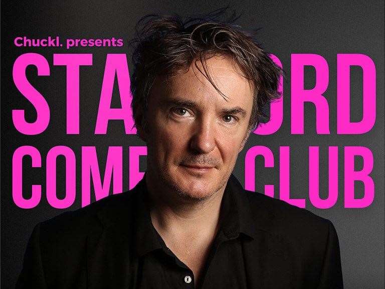 Bafta award-winning writer and stand-up Dylan Moran headlines the monthly Stamford Comedy Club night in September