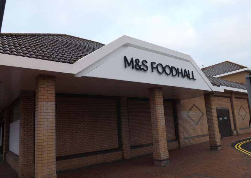 M&S Food Hall taking shape in Bourne