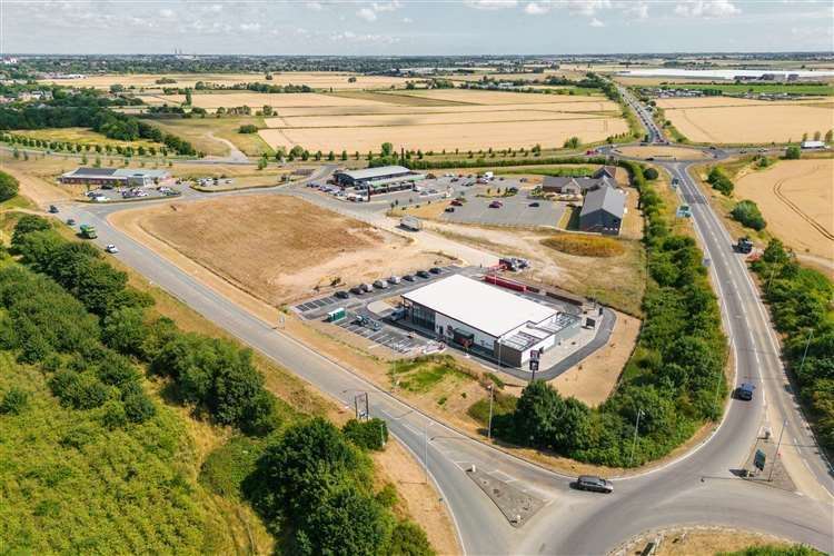 Wendy's and another drive-thru will go on land between KFC and Ashwood Homes' site at the Lincs Gateway Business Park