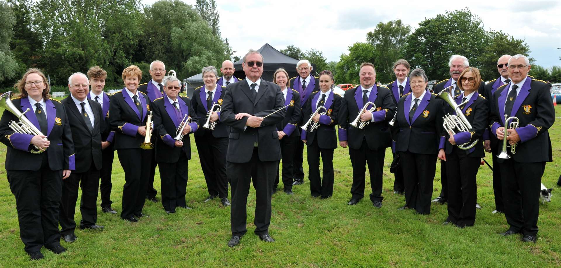 Holbeach Town Band performed at the village fete
