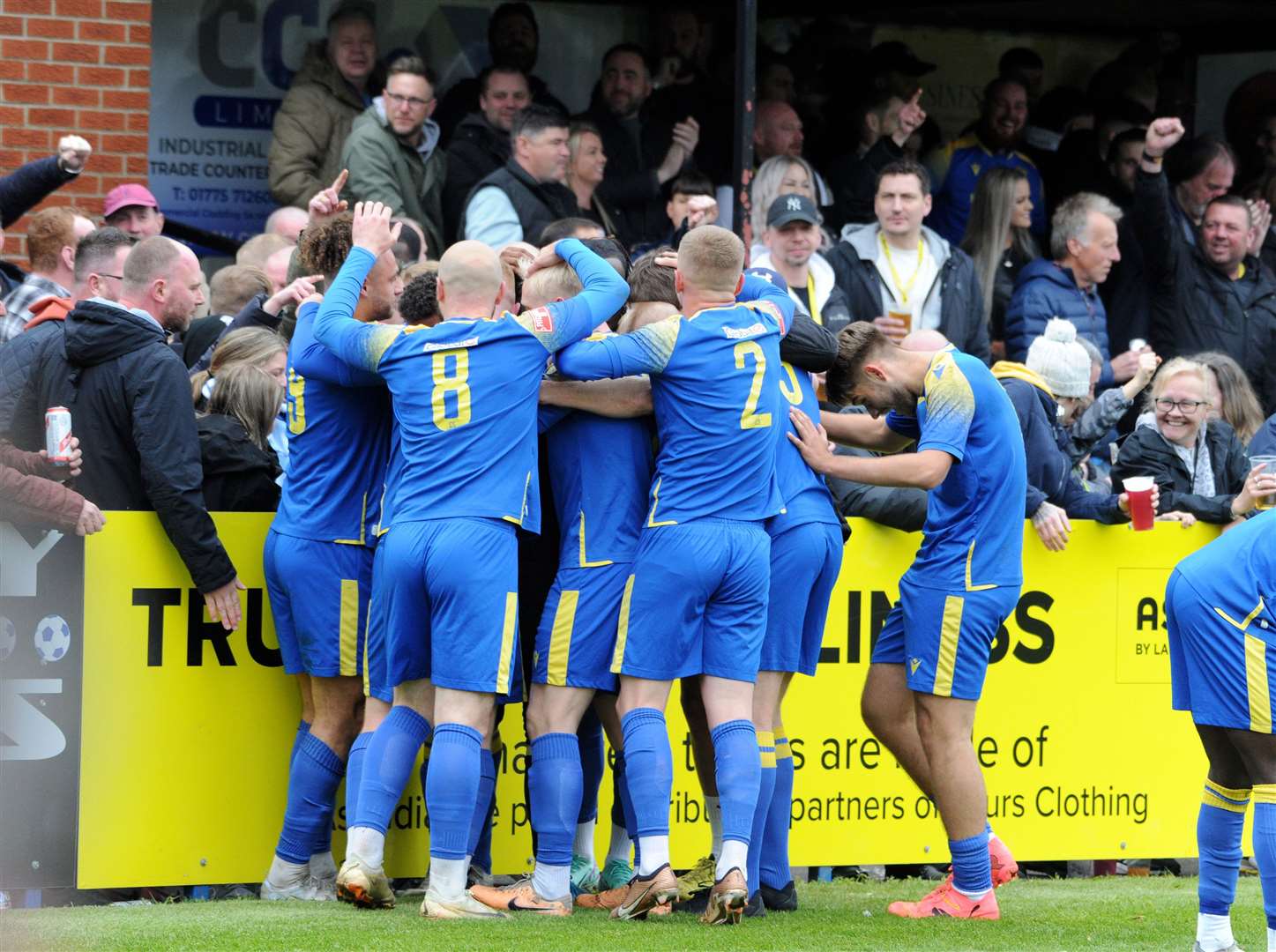Spalding scored three goals in the first half. Photo: Chris Lowndes