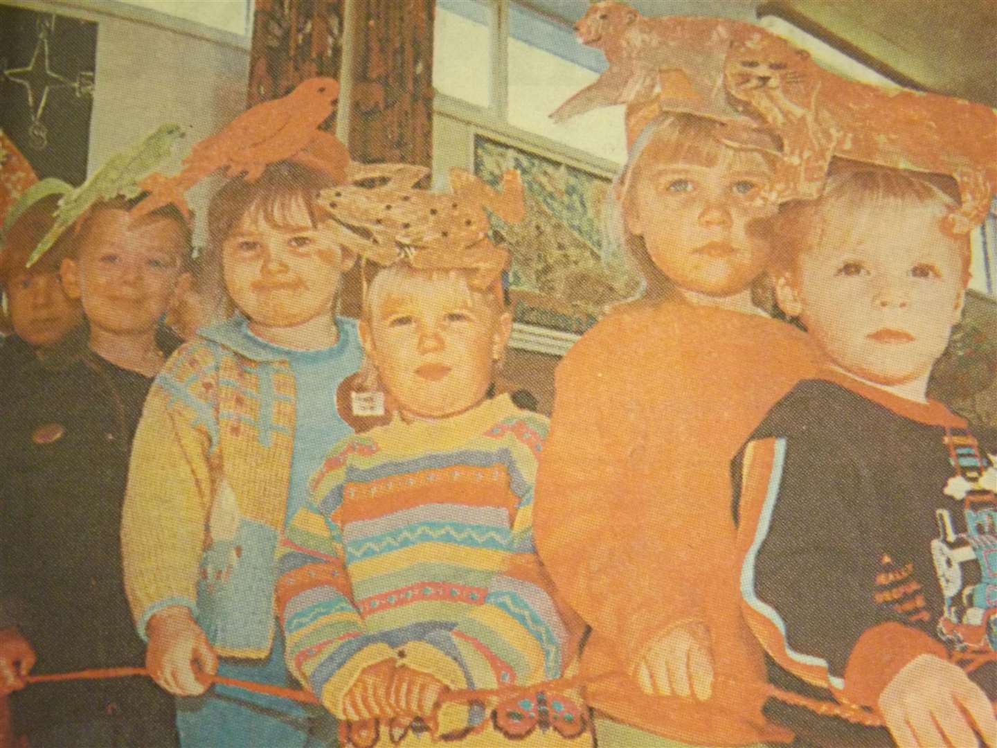 25 years ago: October 23, 1998 – Children of the Cherry Tree Nursery and Bramley Hedge Nursery enjoy the Jungle Adventure. Pictured, from left, are Laura Swain, Robert Saville, Lauren Fowlie, Tua Holappa, Stephanie Day and Christopher Barratt.