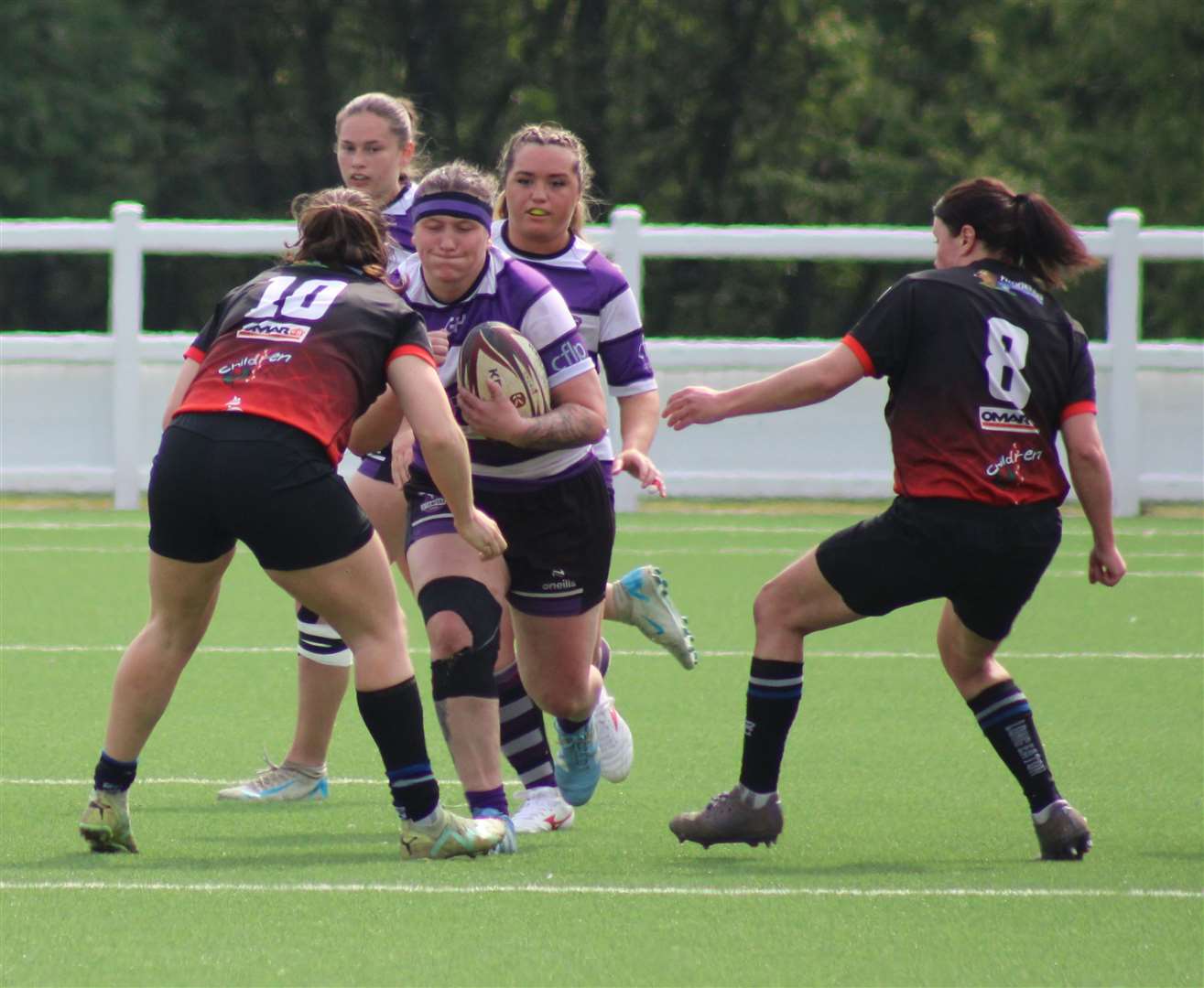 Action from Stamford's cup final with Long Eaton. Photo: Darren Dolby