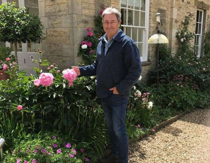 Alan Titchmarsh filmed at the Old Vicarage for ITV show Love Your Garden