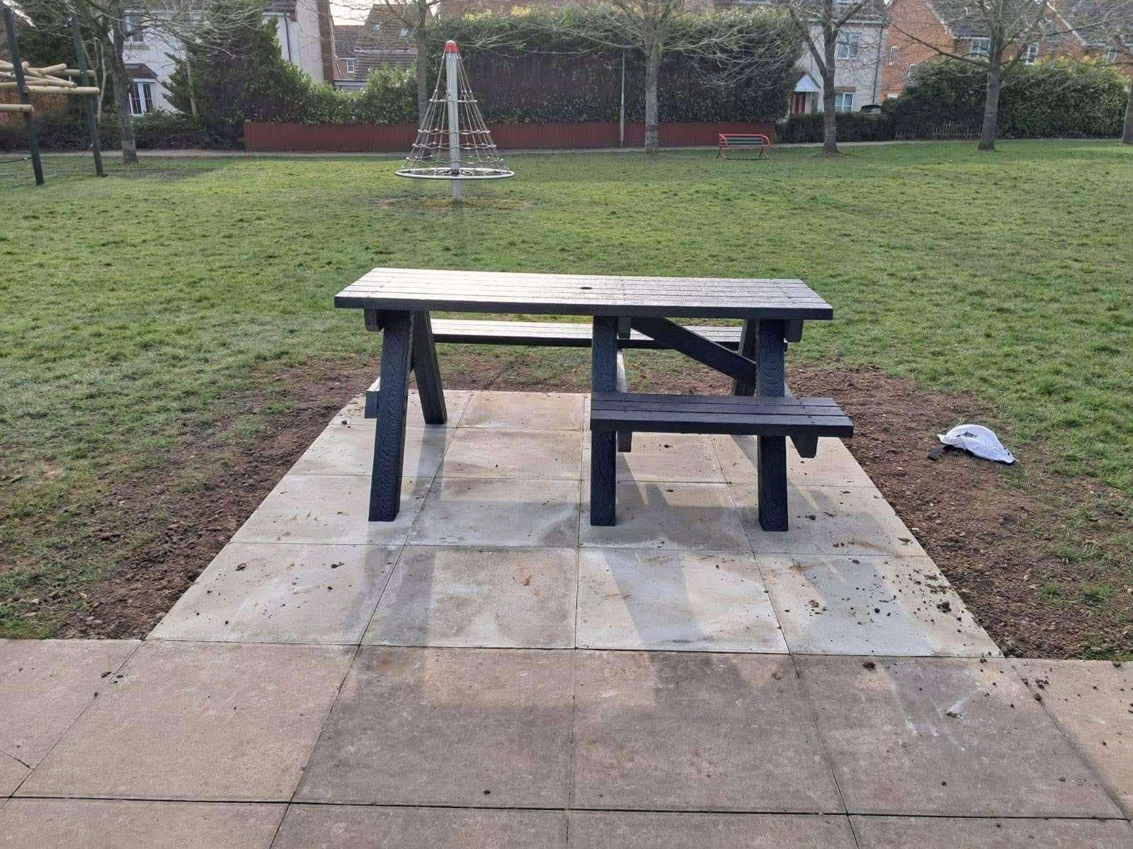 The accessibility bench