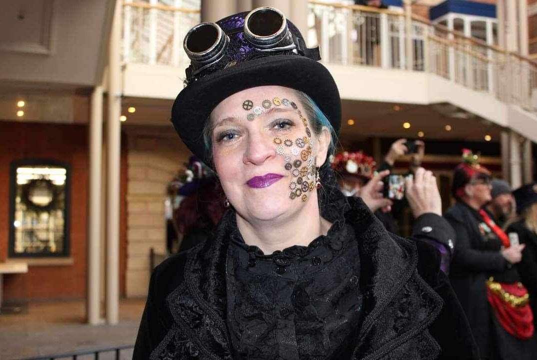 Steampunkers from all around turned out for the event. Photo: Angela Reeves