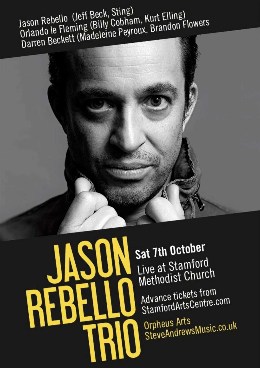Jeff will perform with his band as part of a jazz series in Stamford