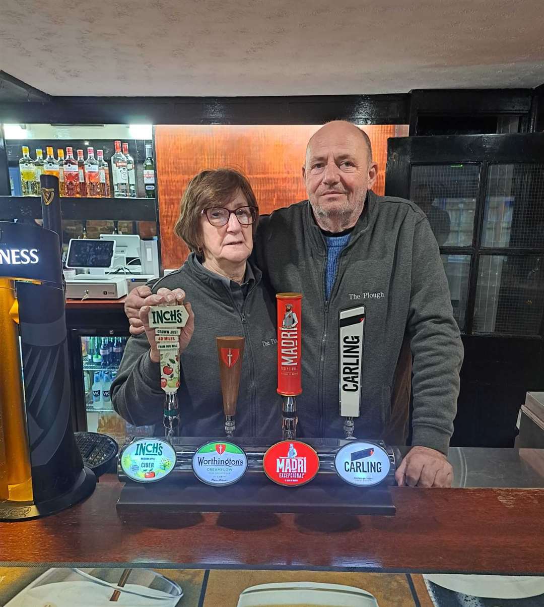 Lucy Riley and Steve Banks have opened the pub's doors