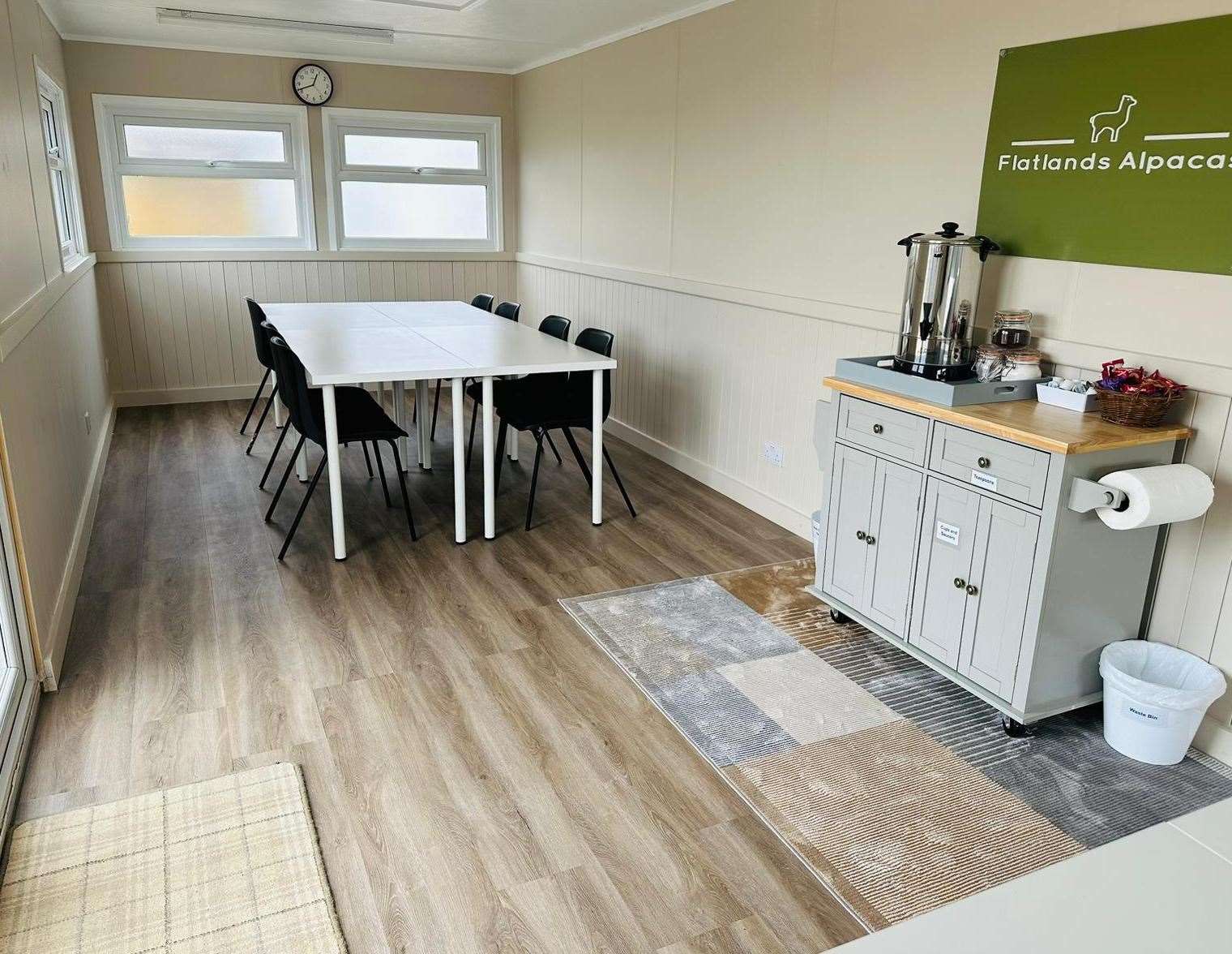 The space can be used for workshops and as a meeting space