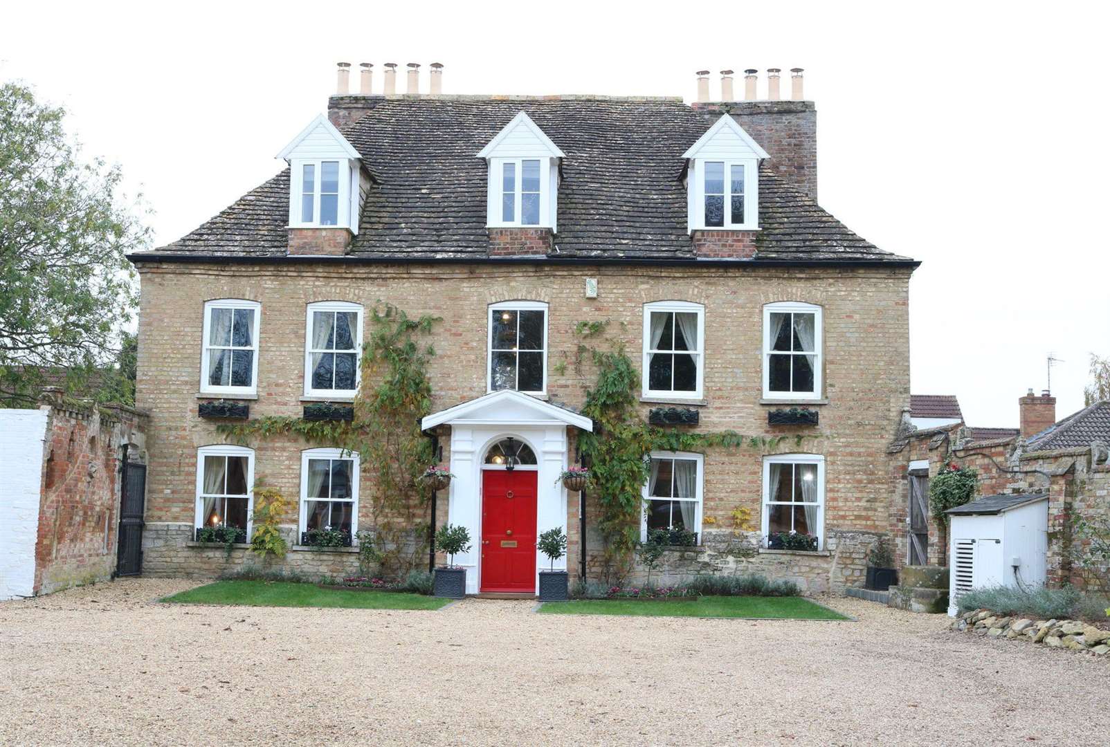 The front of Crawford House, in Crowland