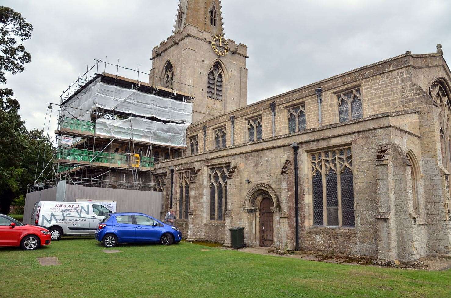 The renovation of St Mary's Church, Sutterton, was one of the factors in the village winning its category at this year's CPRE Lincolnshire's Best Kept Villages and Small Towns competition. Photo by Tim Wilson. SG-210918-067TW