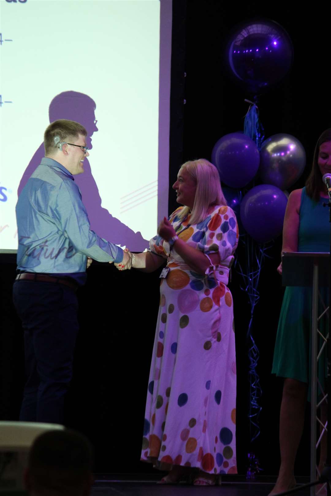 Each student was invited on stage to collect their awards. Photo: Supplied
