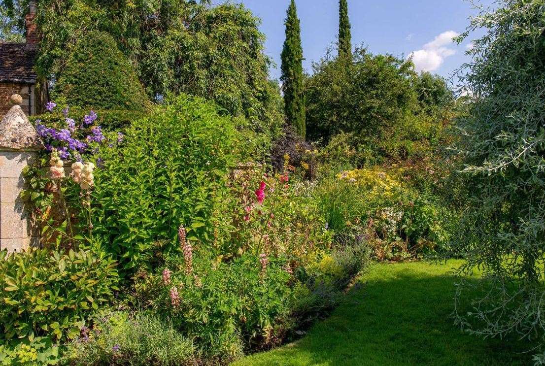 One of the gardens at the property. Photo: Savills