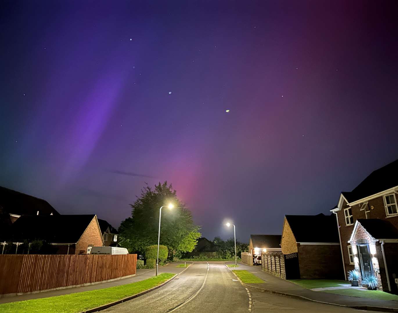 Ben Chisholm took this picture near the A1 at Rutland Heights